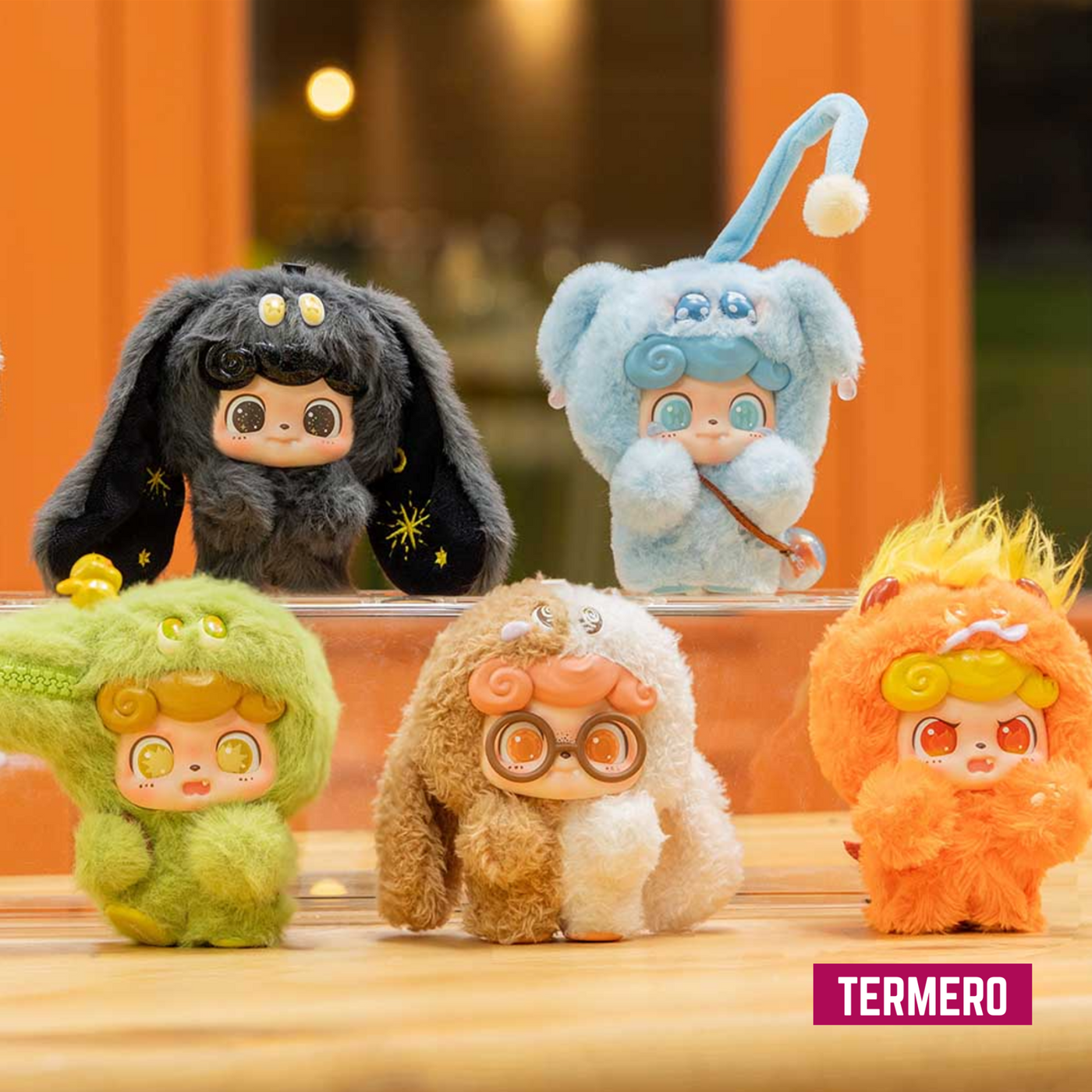 Qkid® - Emotional Hairy Monster Blind Box