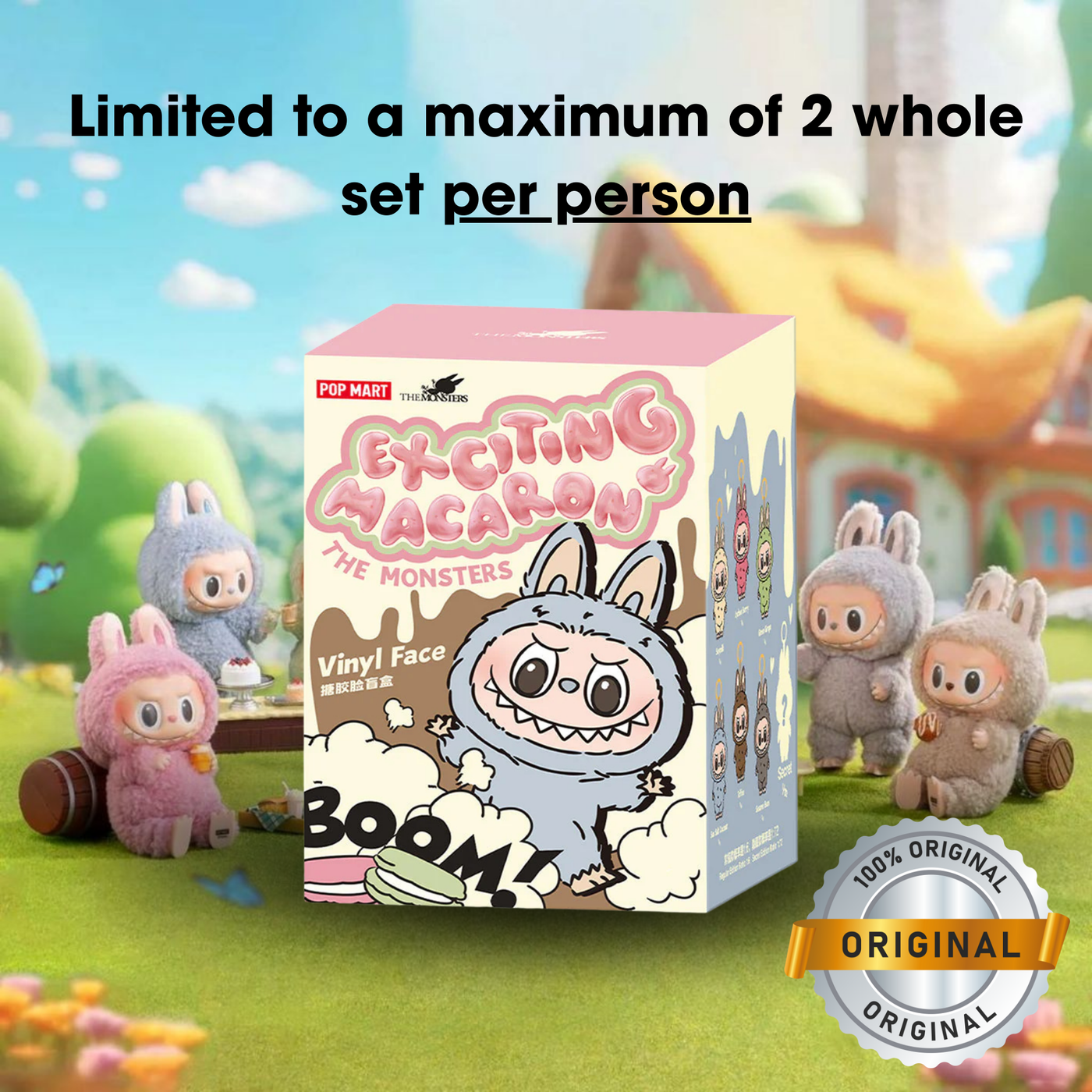 Labubu THE MONSTERS - Exciting Macarons Series